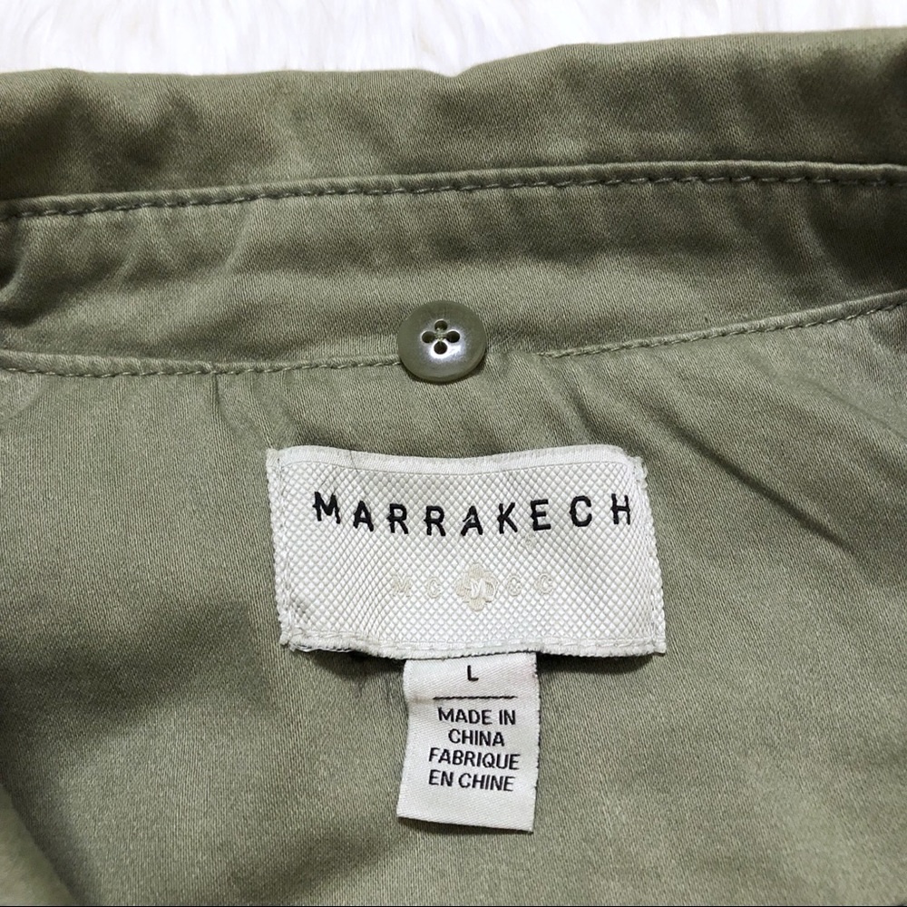 😍 Anthro Marrakech army Green Jacket! - Picture 4 of 8
